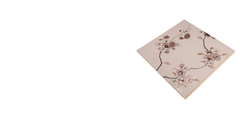 60cm PVC stenový panel s drážkou v tvare V