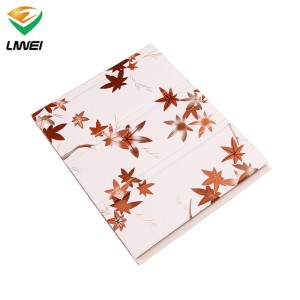 100% Original Pvc Wall Tile Effect 99301 - dampproof pvc panel – Liwei