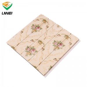 High reputation Lower Density Rockwool Board - 25cm pvc panel with long life-time house decoration – Liwei